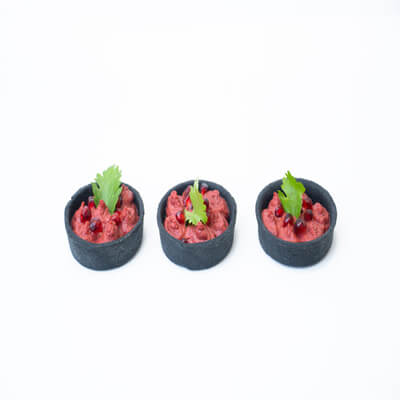tartlet with beetroot 25 pcs